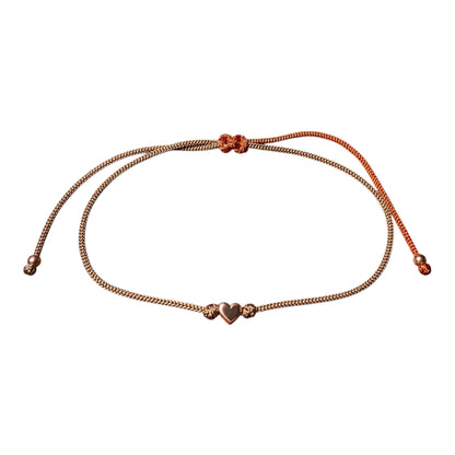 An deiner Seite – Mini-Herz-Armband mit 925 Sterling Silber oder rosévergoldet